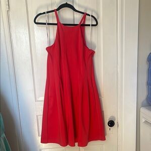 Dark Pink Sleeveless Calvin Klein Dress